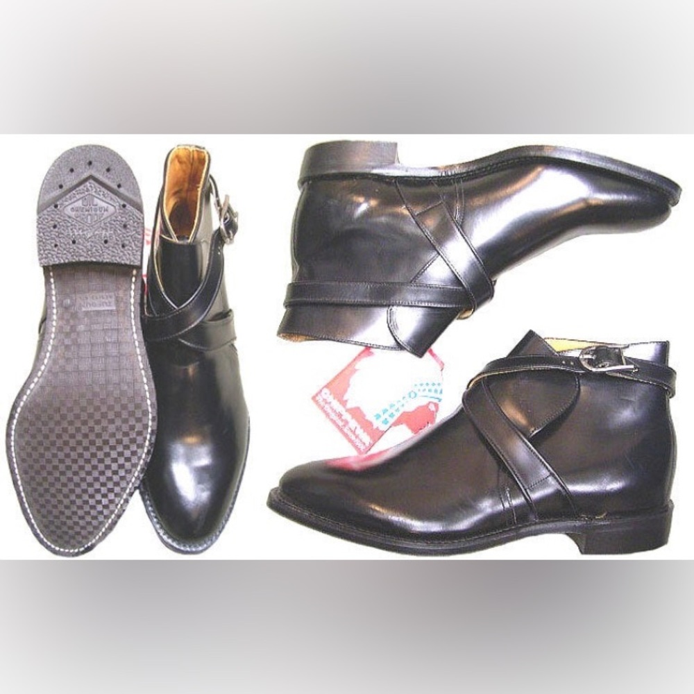 Chippewa Mens Black Leather Ankle Boots - Picture 2 of 8